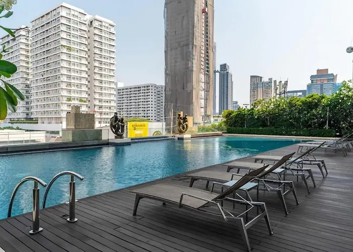 Luxury Center Of Bkk- Close To Thong Lor Bts Apartment *